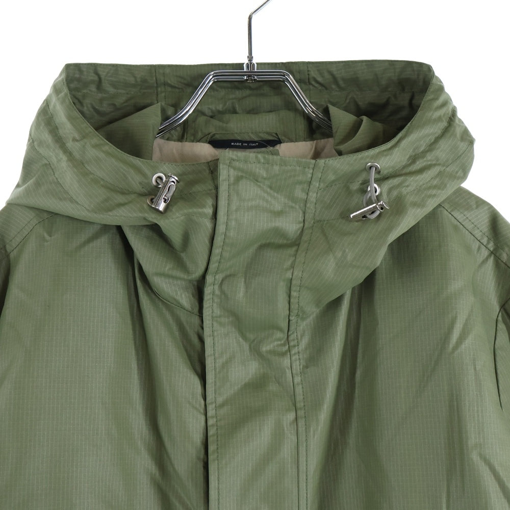 GUCCI(グッチ) ボタンアップ フーデッド ナイロンジャケット カーキ 253495 Z4105