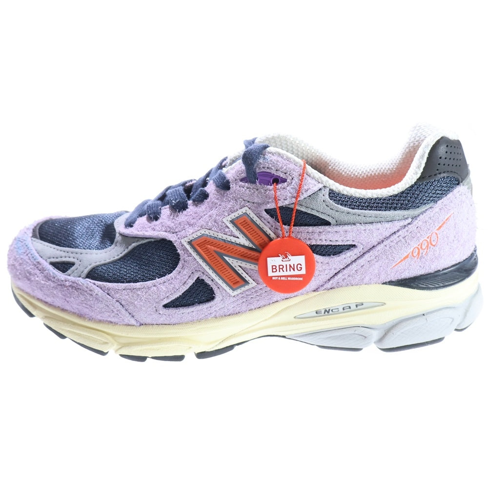 NEW BALANCE ニューバランス 品番 M990TD3 シューズ スニーカー Lilac サイズ US9=27cm 正規品 / 35490 New Balance(ニューバランス) M990TD3 スエード ローカットスニーカー