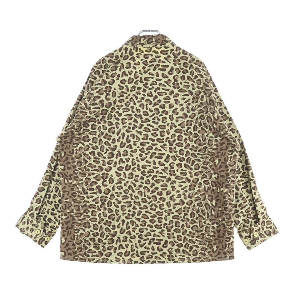 WTAPS(ダブルタップス) 21SS JUNGLE 01/LS/COTTON.TWILL ジャングルコットンツイル カモフラージュ 長袖シャツ カーキ 211WVDT-SHM02