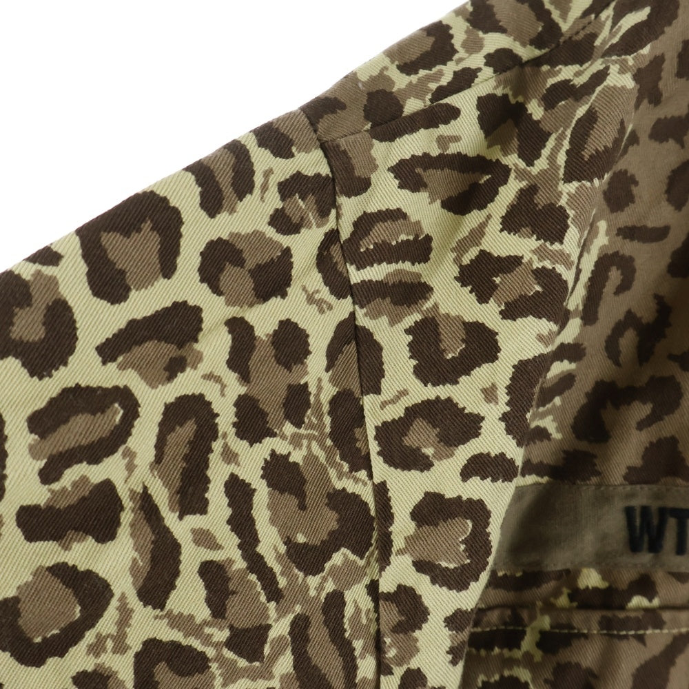 WTAPS(ダブルタップス) 21SS JUNGLE 01/LS/COTTON.TWILL ジャングルコットンツイル カモフラージュ 長袖シャツ カーキ 211WVDT-SHM02
