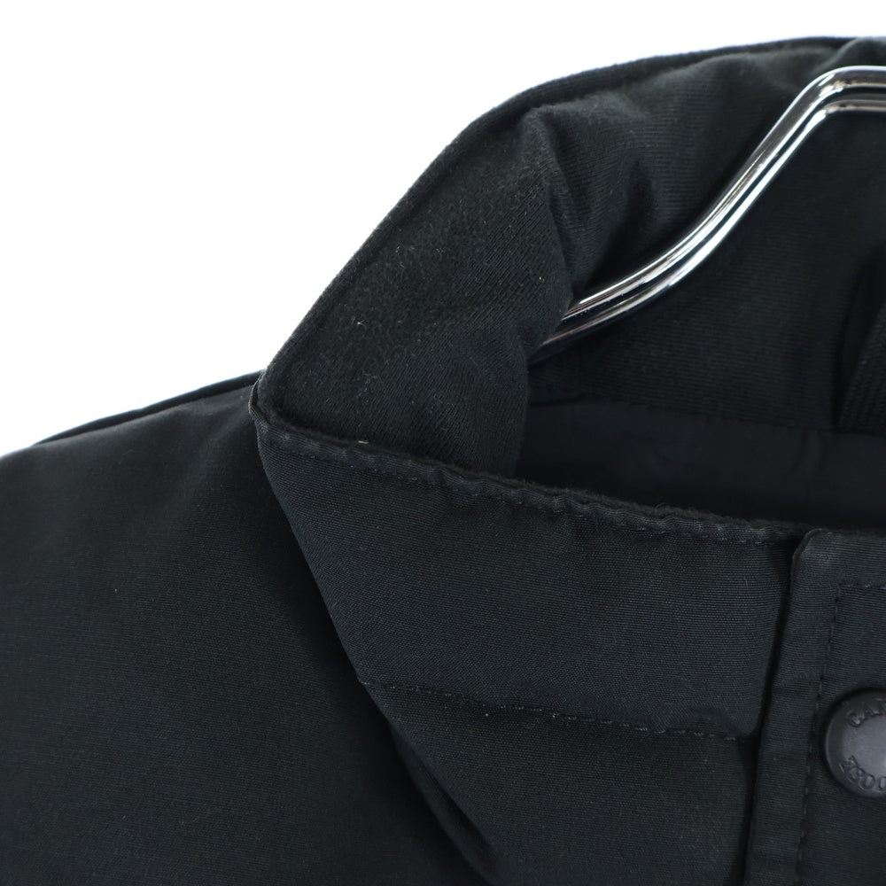 CANADA GOOSE(カナダグース) GARSON VEST ギャルソン ワッペンロゴ ジップアップ ダウンベスト ブラック 4151M