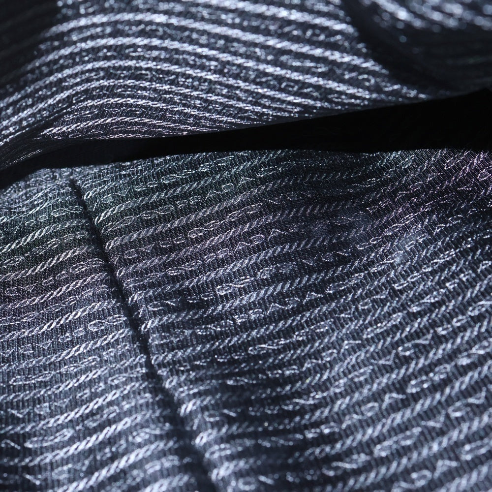 PRADA(プラダ) サフィアーノ トライアングルロゴ レザーキャリーケース ブラック