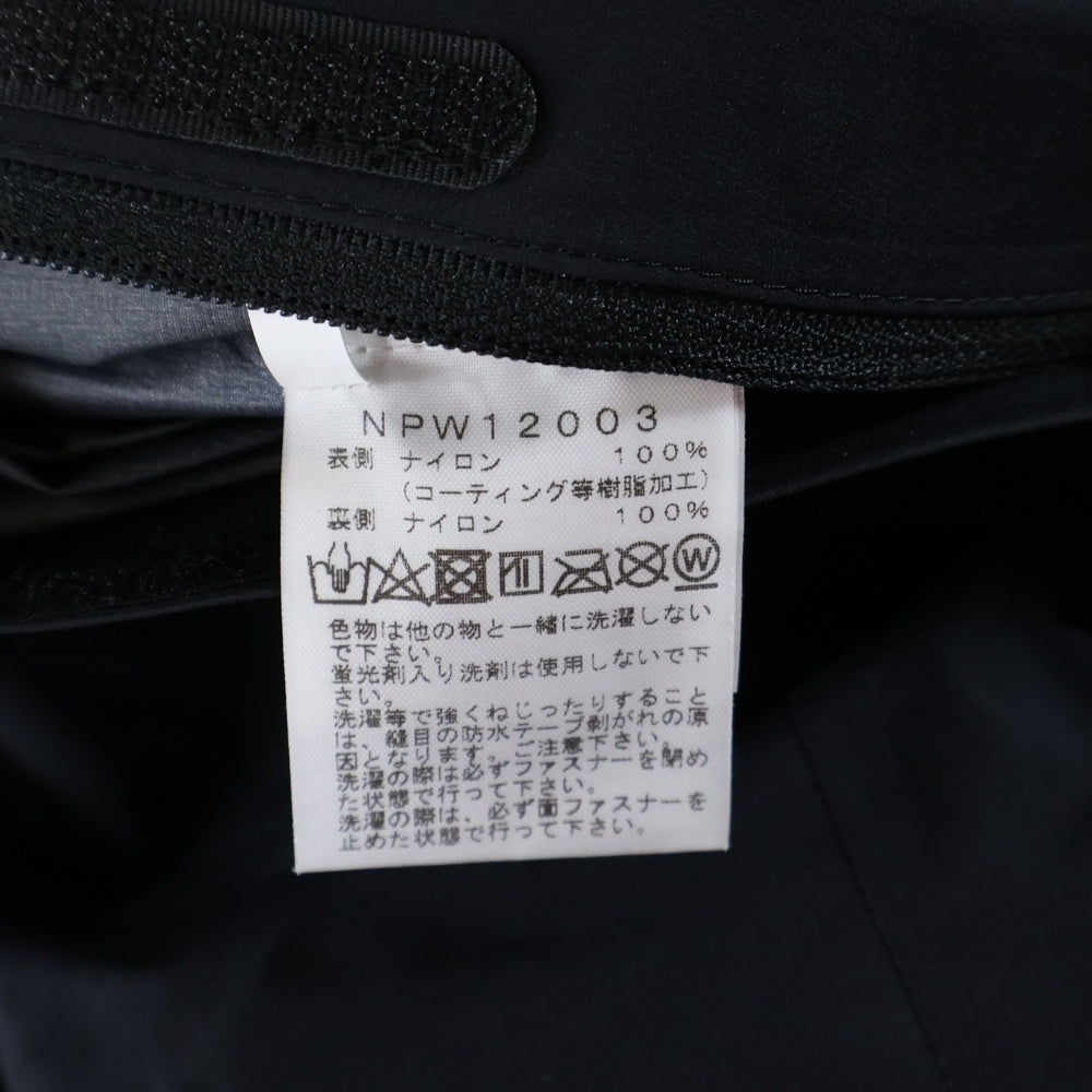 THE NORTH FACE(ザノースフェイス) Climb Light Jacket クライムライトジャケット ゴアテックス ジップアップ マウンテンパーカー ブラック NPW12003