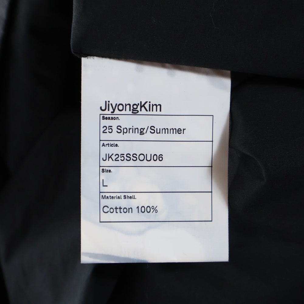 JIYONGKIM(ジヨンキム) 25SS Sun-Bleached Over Shirt サンブリーチ 長袖シャツ グレー JK25SSOU06