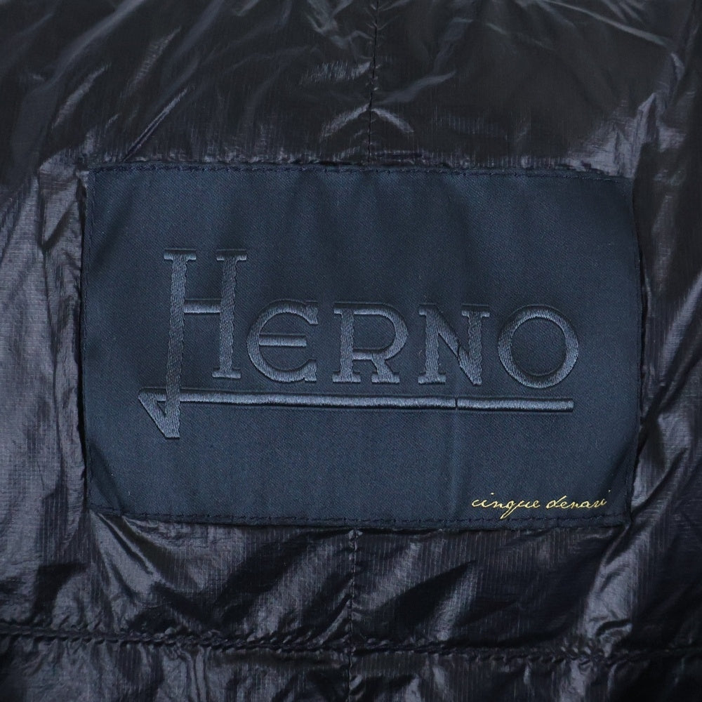 HERNO(ヘルノ) NYLON DOWN JACKET ナイロンダウンジャケット ブラック PI0423U-12194-9200
