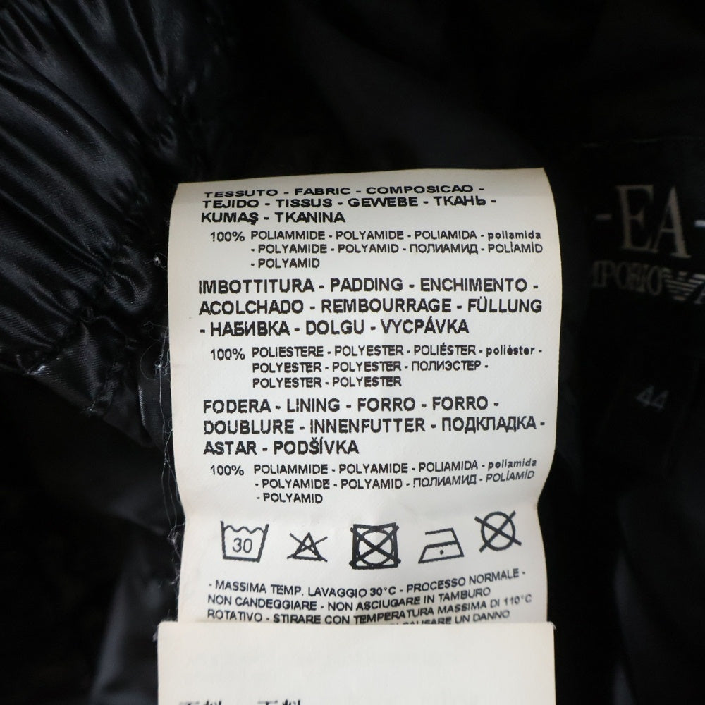 EMPORIO ARMANI(エンポリオアルマーニ) NYLON TRACK PANTS ナイロン トラックパンツ ブラック 6G1PR5 1NIHZ