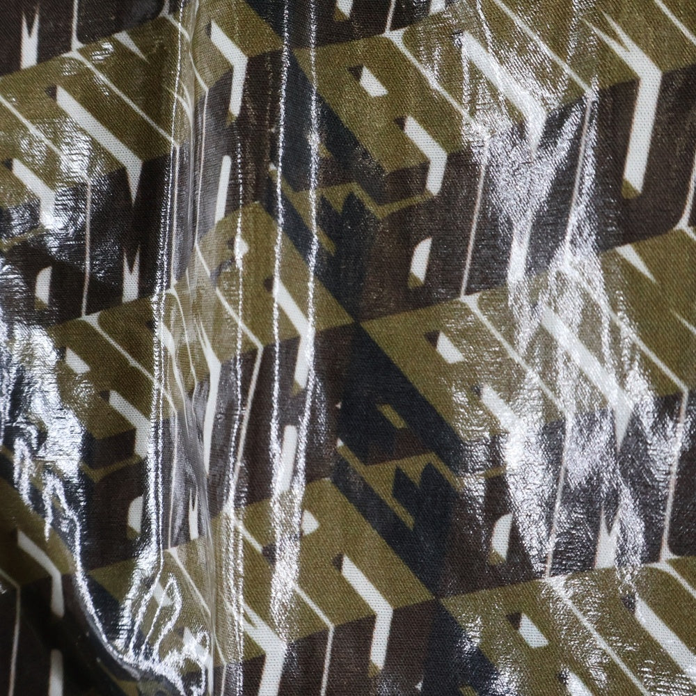 FENDI(フェンディ) BLUSON JACKET ブルゾンジャケット 総柄 FFストライプ ブラウン/ブラック FW0126 A901