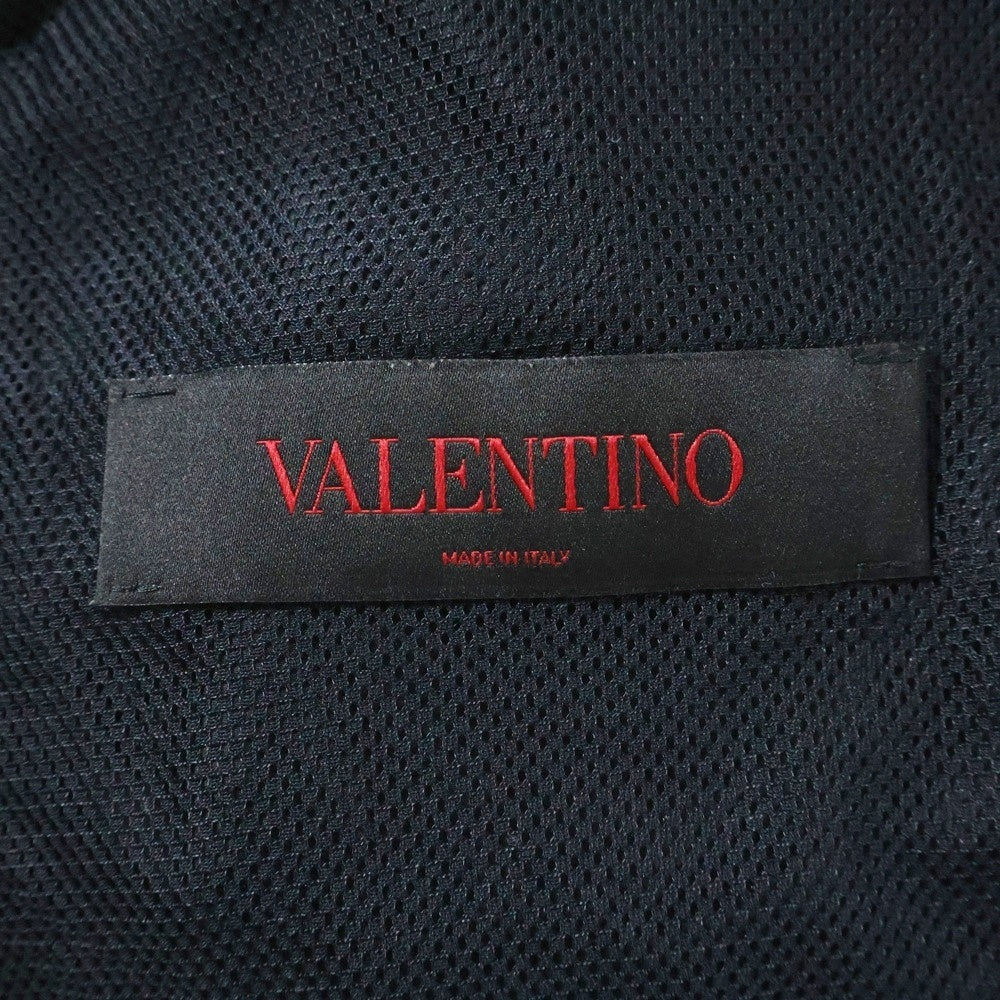 VALENTINO(ヴァレンティノ) Devil Nylon Jacket デビル刺繍 ナイロンジャケット ブラック SV3CITKY59Y