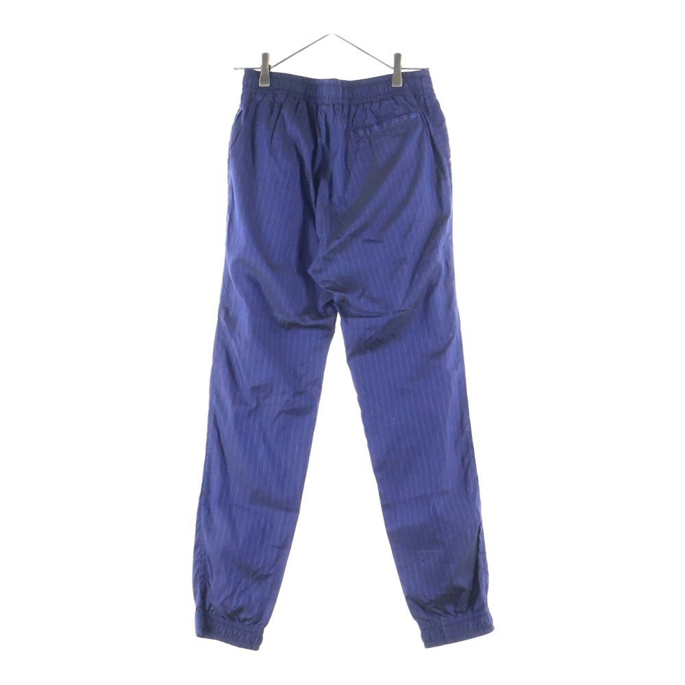 VERSACE(ヴェルサーチ) NYLON STRIPED PANTS ナイロン ストライプ パンツ ブルー A85209