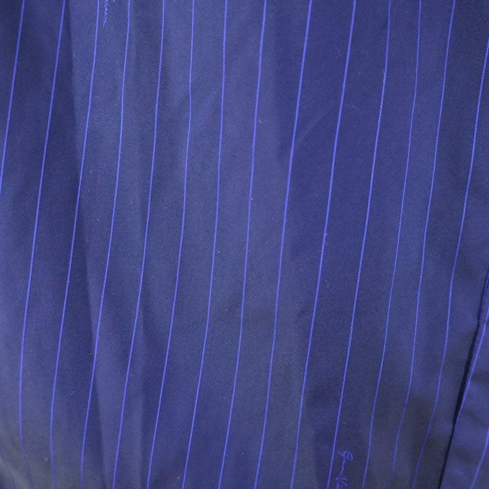 VERSACE(ヴェルサーチ) NYLON STRIPED PANTS ナイロン ストライプ パンツ ブルー A85209