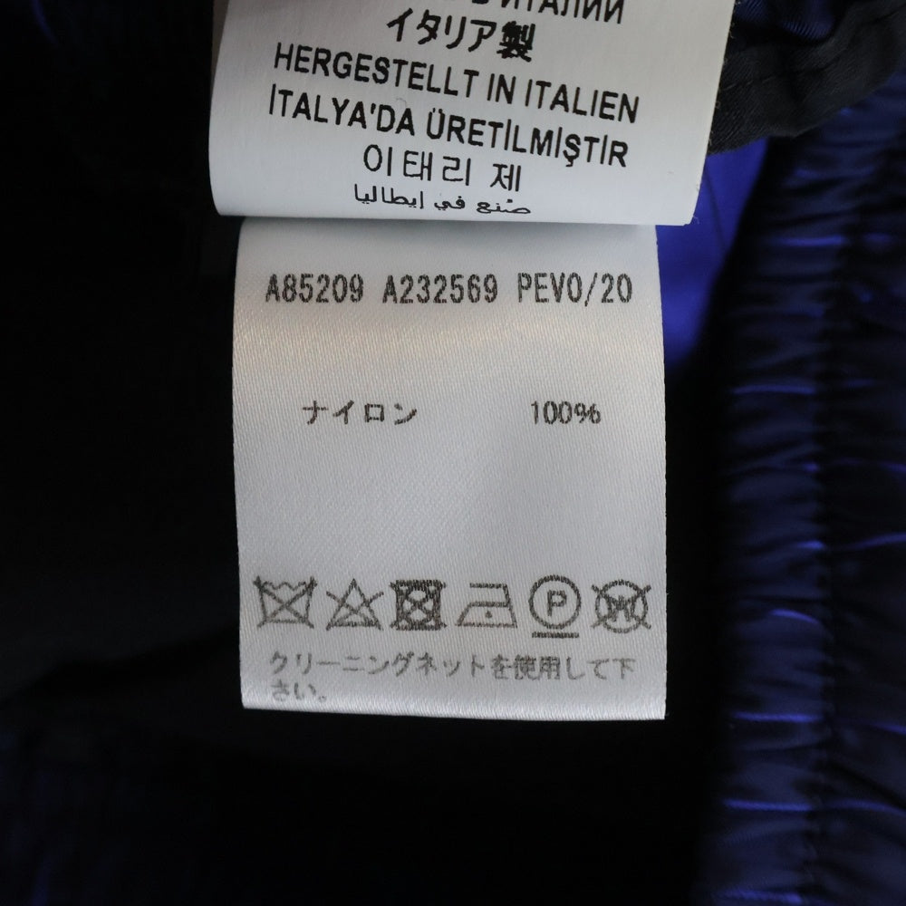 VERSACE(ヴェルサーチ) NYLON STRIPED PANTS ナイロン ストライプ パンツ ブルー A85209
