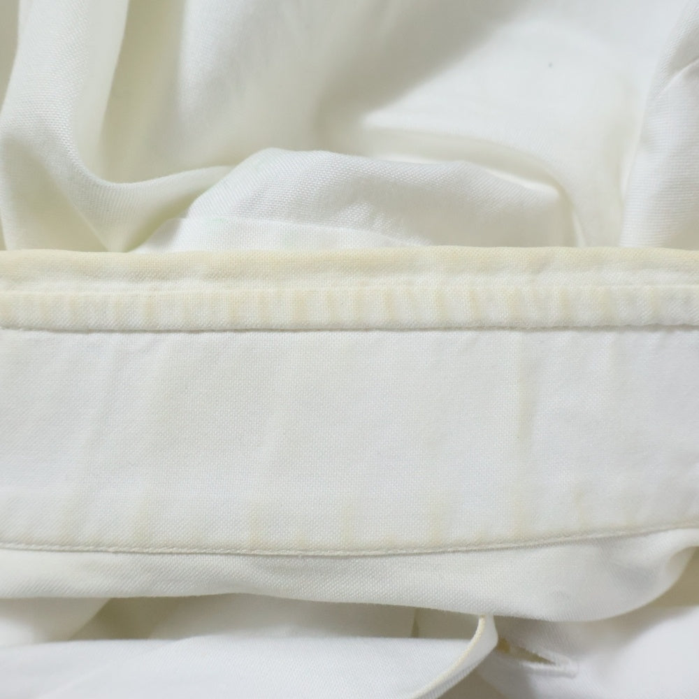 GUCCI(グッチ) 19AW シンボルズ ネック スネーク刺繍 長袖シャツ ホワイト 523500 Z341L