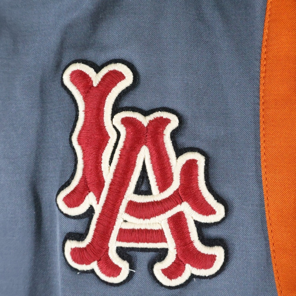 GUCCI(グッチ) LA Angels Varsity Jacket LAエンジェルス ヴァーシティジャケット グレー/オレンジ 543589 Z465M