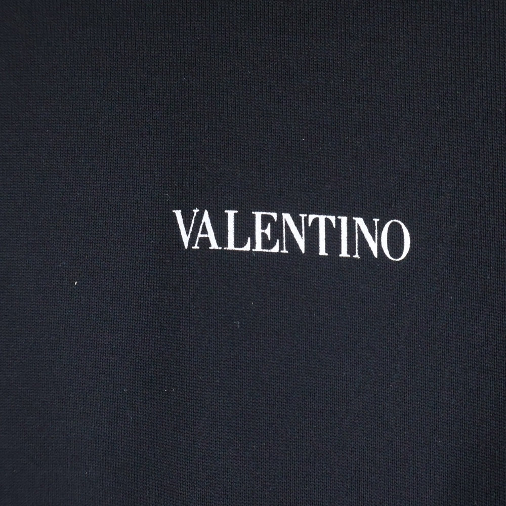 VALENTINO(ヴァレンティノ) FULL ZIP TRACK JACKET フルジップ トラックジャケット ブラック QV0MF-12A580