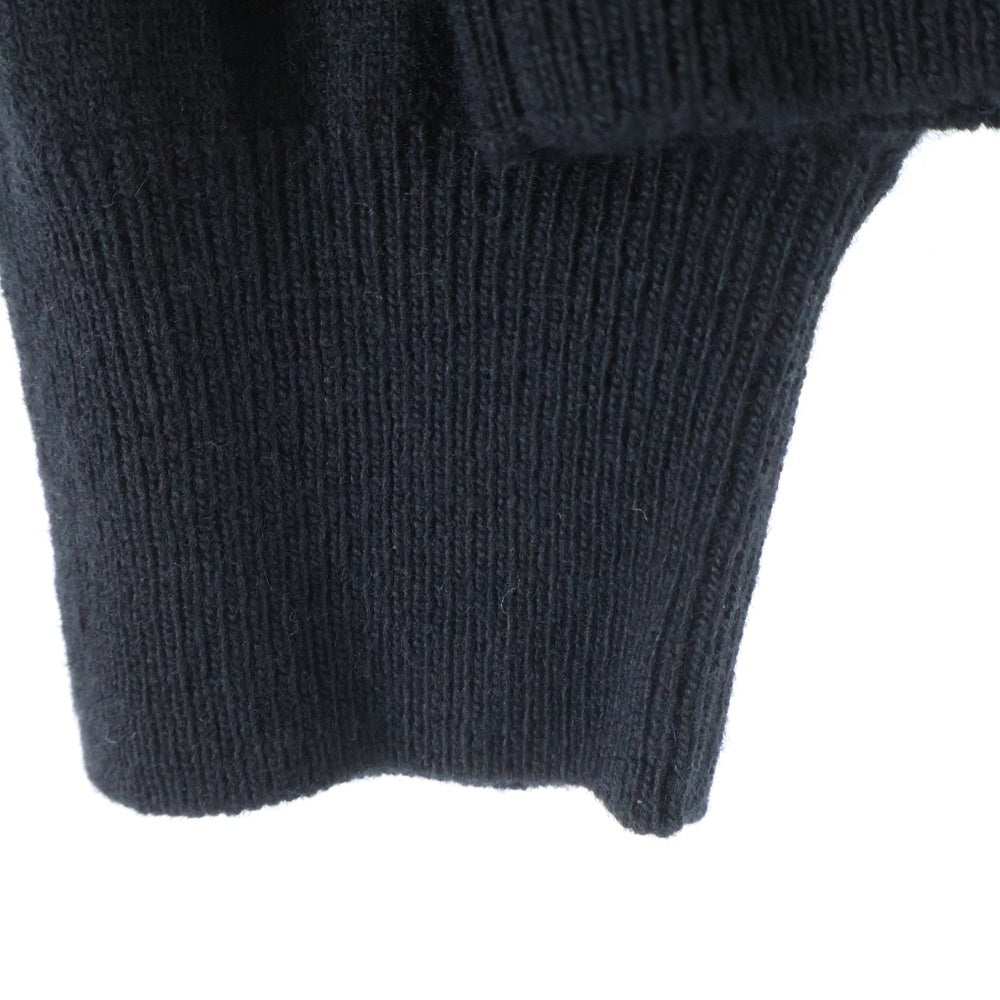 Alexander McQueen(アレキサンダーマックイーン) Skull Wool Sweater スカル ウール ニットセーター ブラック 587031‐Q1ALO