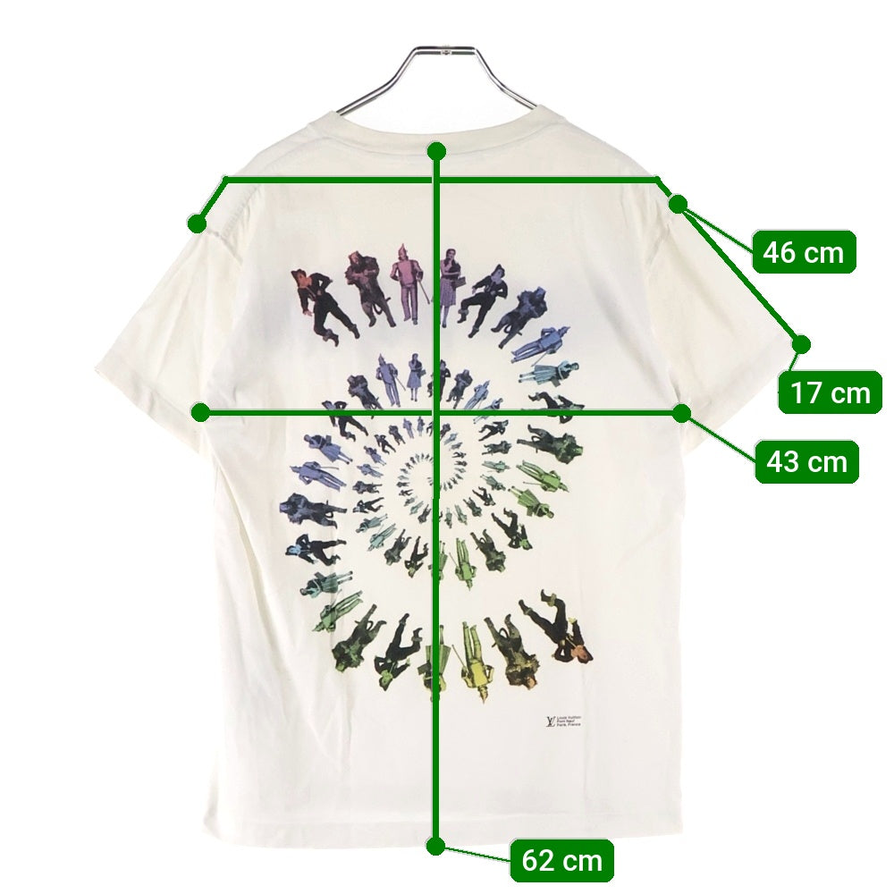 LOUIS VUITTON(ルイヴィトン) 19SS オズの魔法使い 半袖Tシャツ カットソー ホワイト RM191 LVO HGY93W