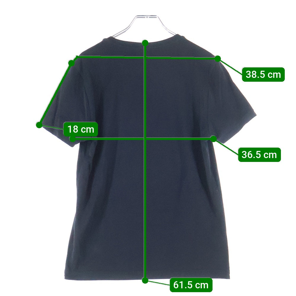 FENDI(フェンディ) Embellished Snake Tee 装飾 スネーク 半袖Tシャツ カットソー ブラック FY0894 A7AI