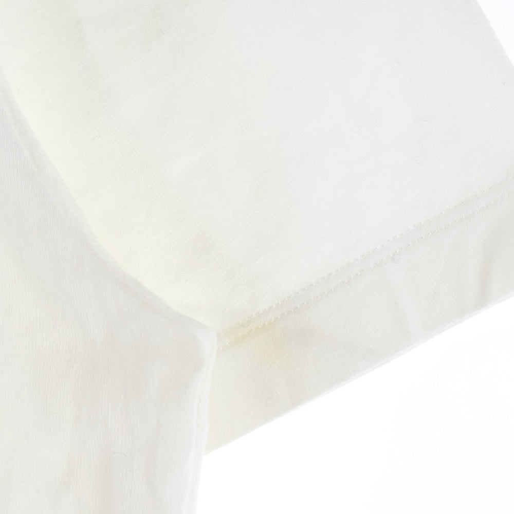 VERSACE(ヴェルサーチ) ラインストーンデザイン 半袖Tシャツ カットソー ホワイト