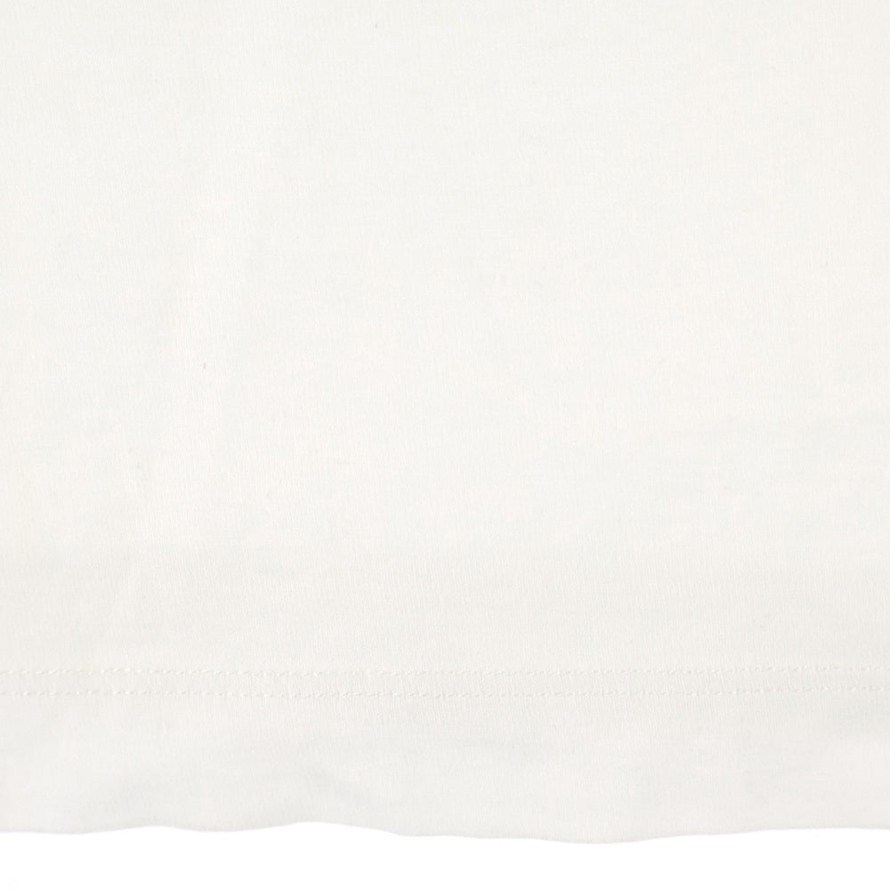 VERSACE(ヴェルサーチ) ラインストーンデザイン 半袖Tシャツ カットソー ホワイト