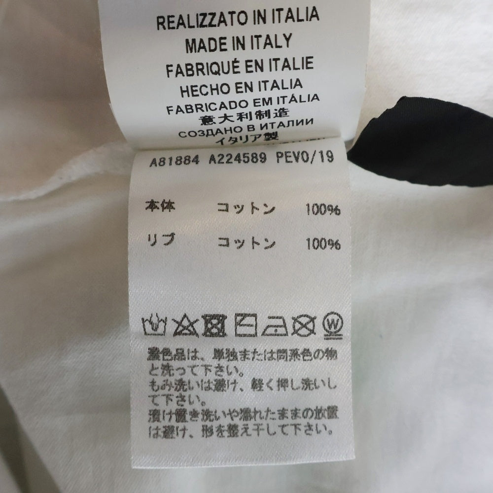 VERSACE(ヴェルサーチ) ラインストーンデザイン 半袖Tシャツ カットソー ホワイト