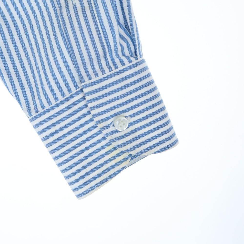 Loro Piana(ロロピアーナ) COTTON STRIPED SHIRTS コットン ストライプ 長袖シャツ ブルー/ホワイト FAI4991