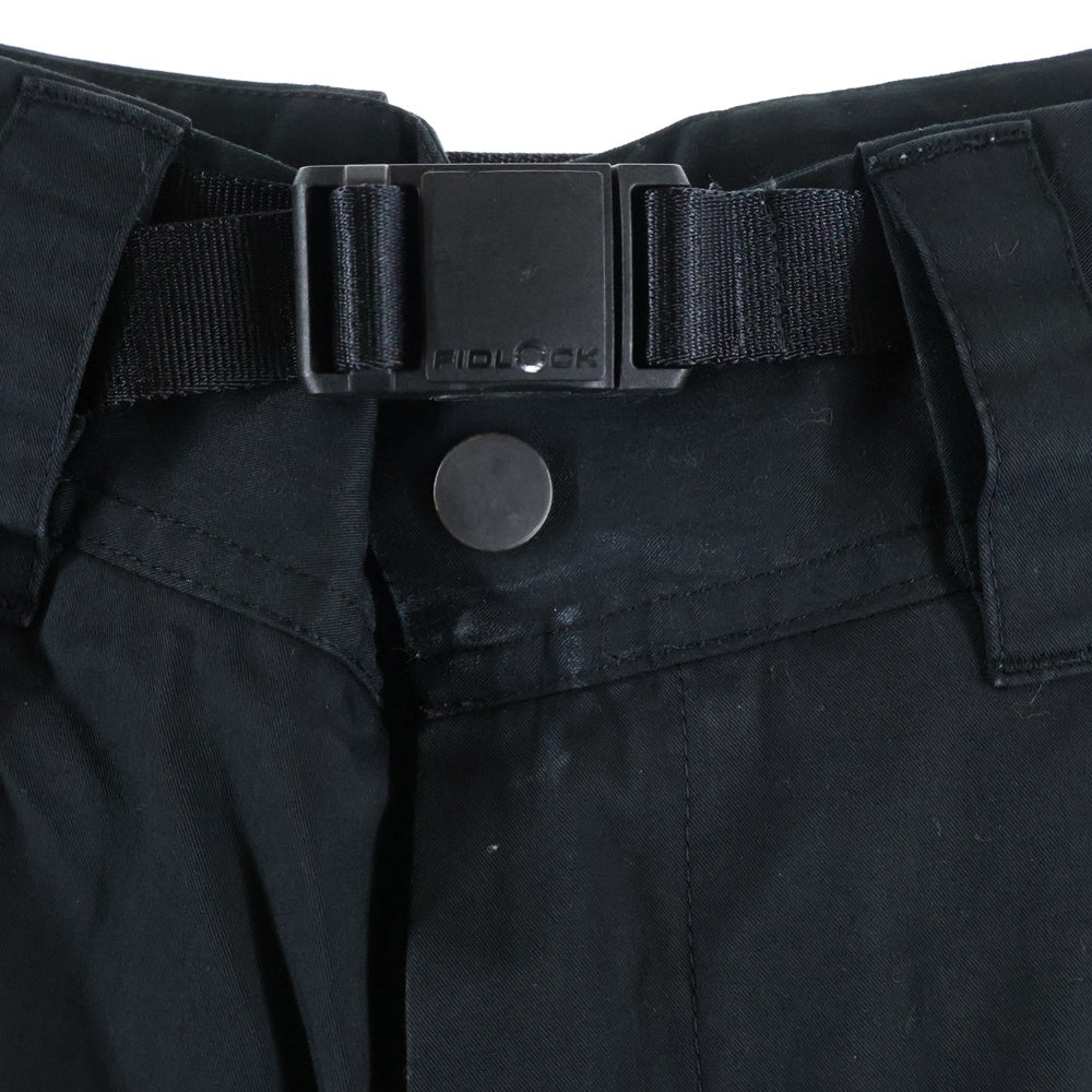 White Mountaineering(ホワイトマウンテニアリング) 24AW SOLOTEX BIKER PANTS ソロテックス バイカー パンツ ブラック BK2473403