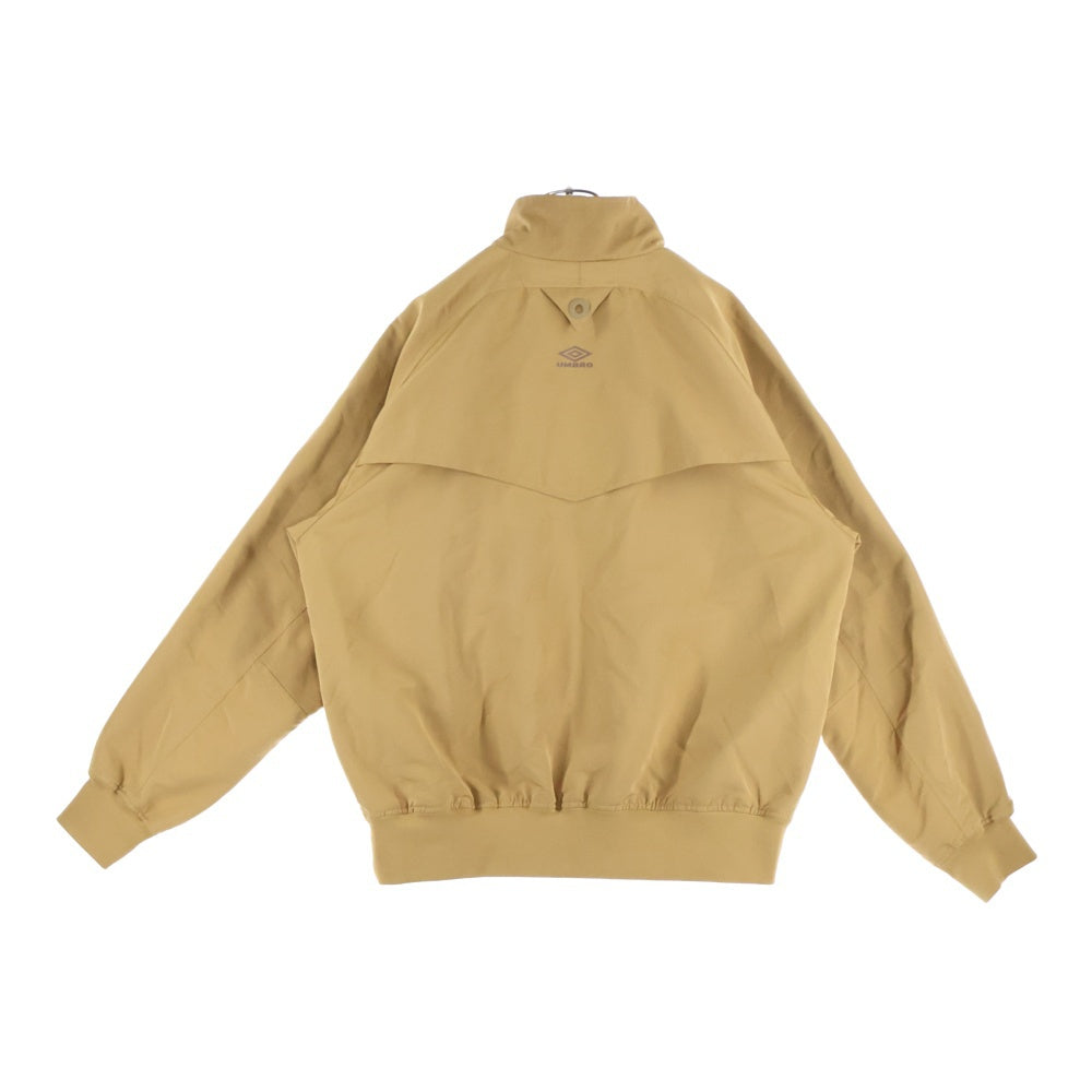 White Mountaineering(ホワイトマウンテニアリング) 25SS ×UMBRO HARRINGTON JACKET ×アンブロ ハリントン ダブルジップ ブルゾン ジャケット ブラウン WM2571202