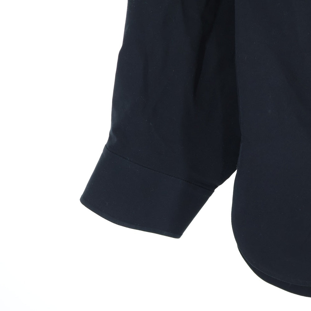 White Mountaineering(ホワイトマウンテニアリング) 25SS MID GUSSET SLEEVE WIDE SHIRT ミッド ガゼット スリーブ ワイド シャツ ブラック BK2571101