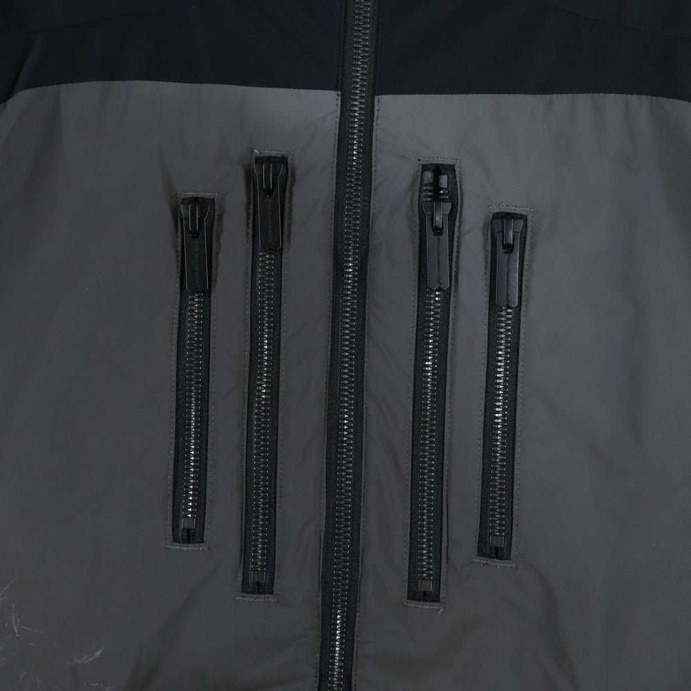 White Mountaineering(ホワイトマウンテニアリング) WINDSTOPPER REFLECTOR ZIP BLOUSON ウインドストッパー リフレクター ジップ ブルゾン ブラック BK2571503