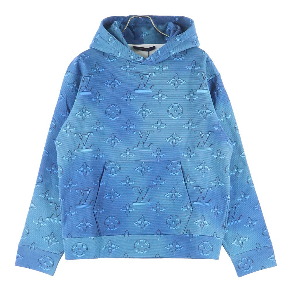 LOUIS VUITTON(ルイヴィトン) 22AW 3Dモノグラム総柄 フーディ プル