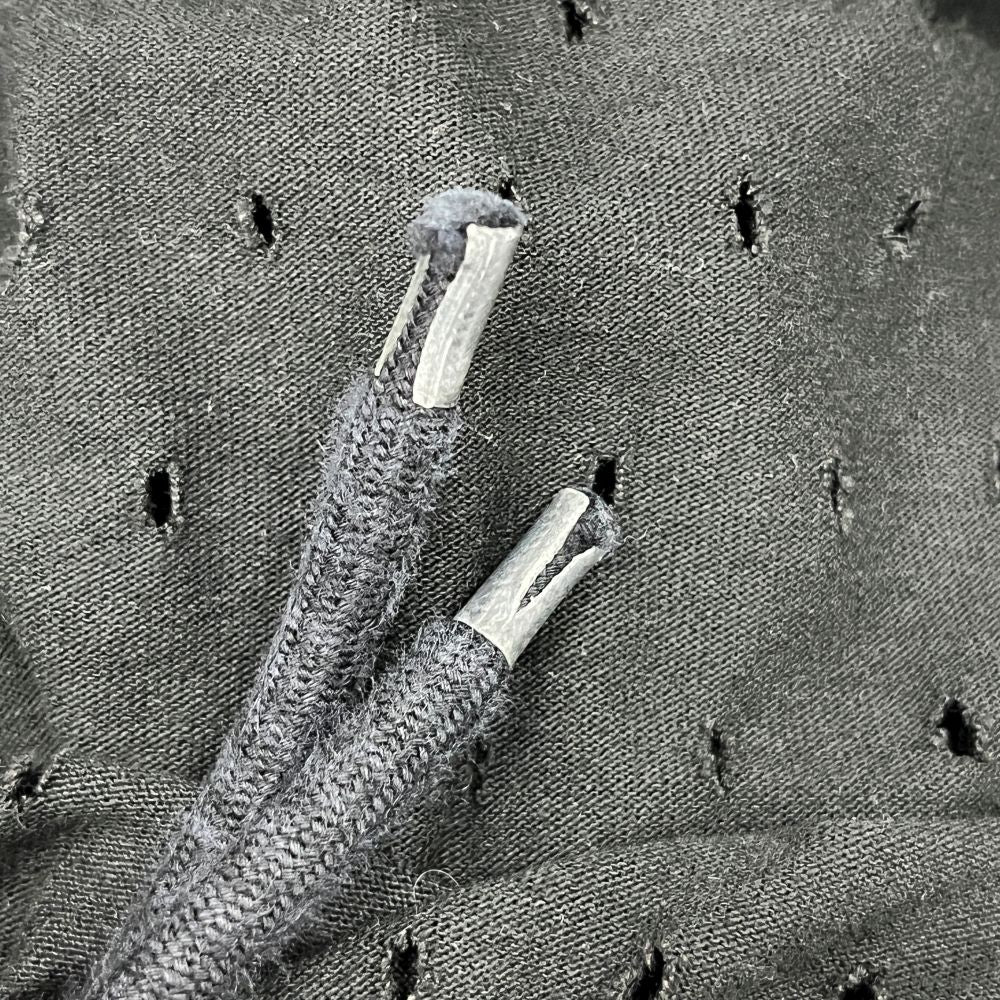 BALENCIAGA(バレンシアガ) Perforated shorts メッシュショートパンツ ブラック 674591 TMVD4