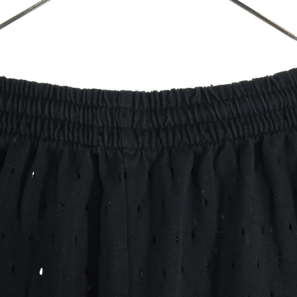 BALENCIAGA(バレンシアガ) Perforated shorts メッシュショートパンツ ブラック 674591 TMVD4