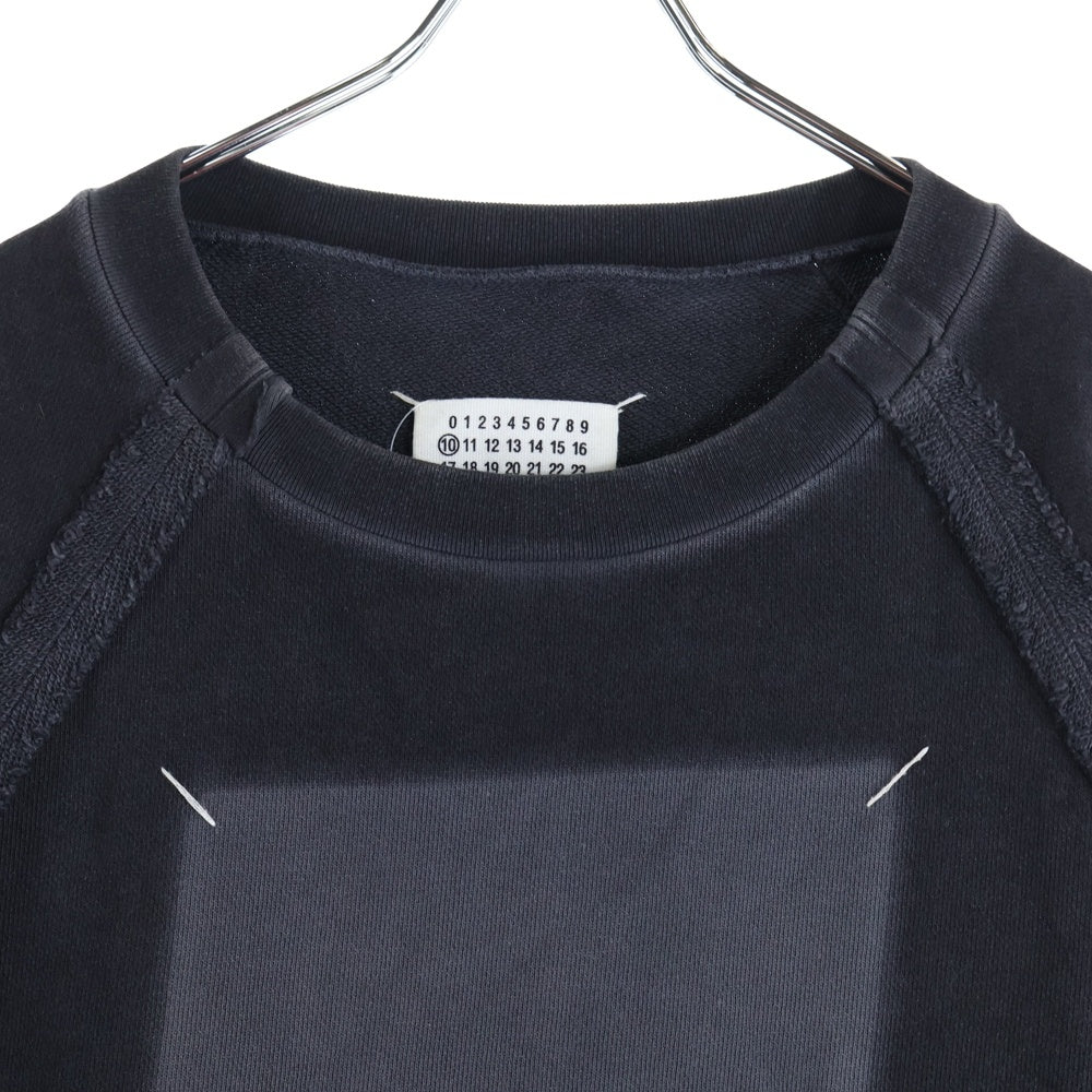 Maison Margiela(メゾンマルジェラ) 20SS Memory Of Sweat メモリー クルーネックスウェットトレーナー ブラック S50GU0138 S25405