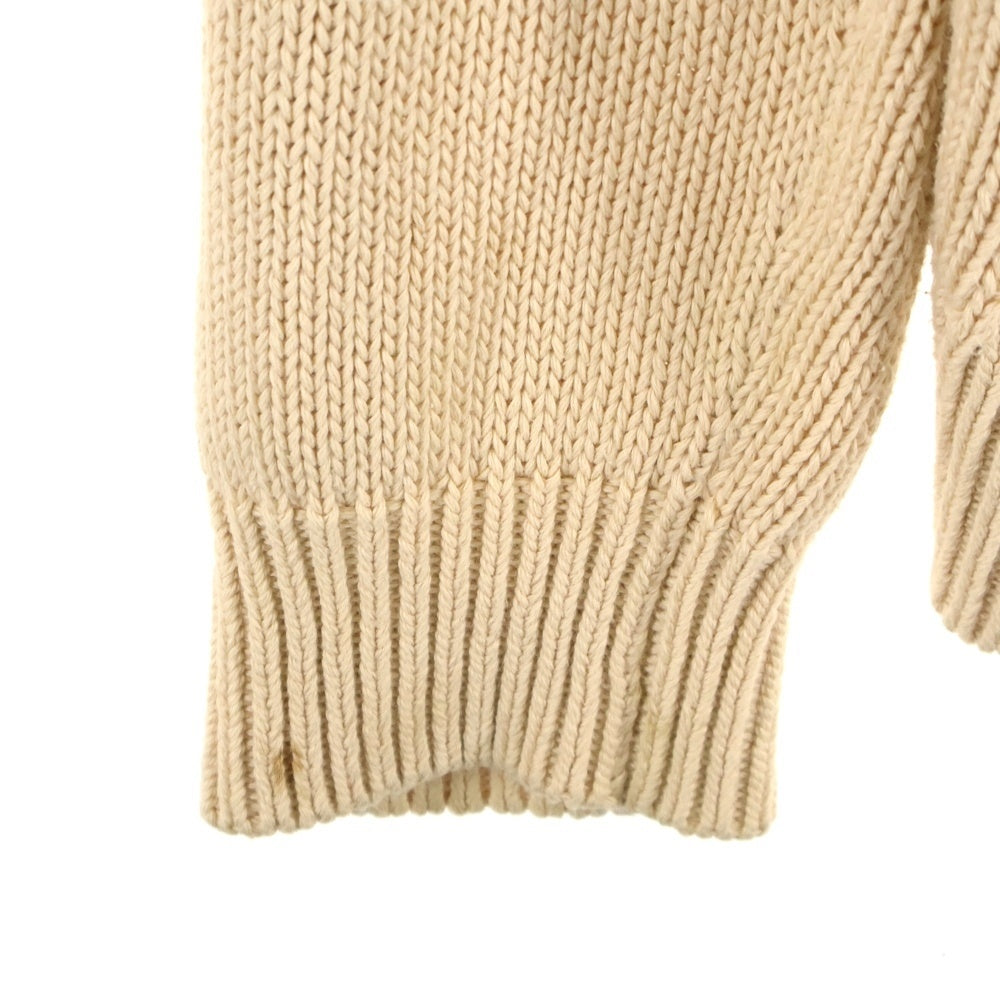 GUCCI(グッチ) 21AW CABLE KNIT CARDIGAN ケーブルニットカーディガン アイボリー 614723 XKBA3