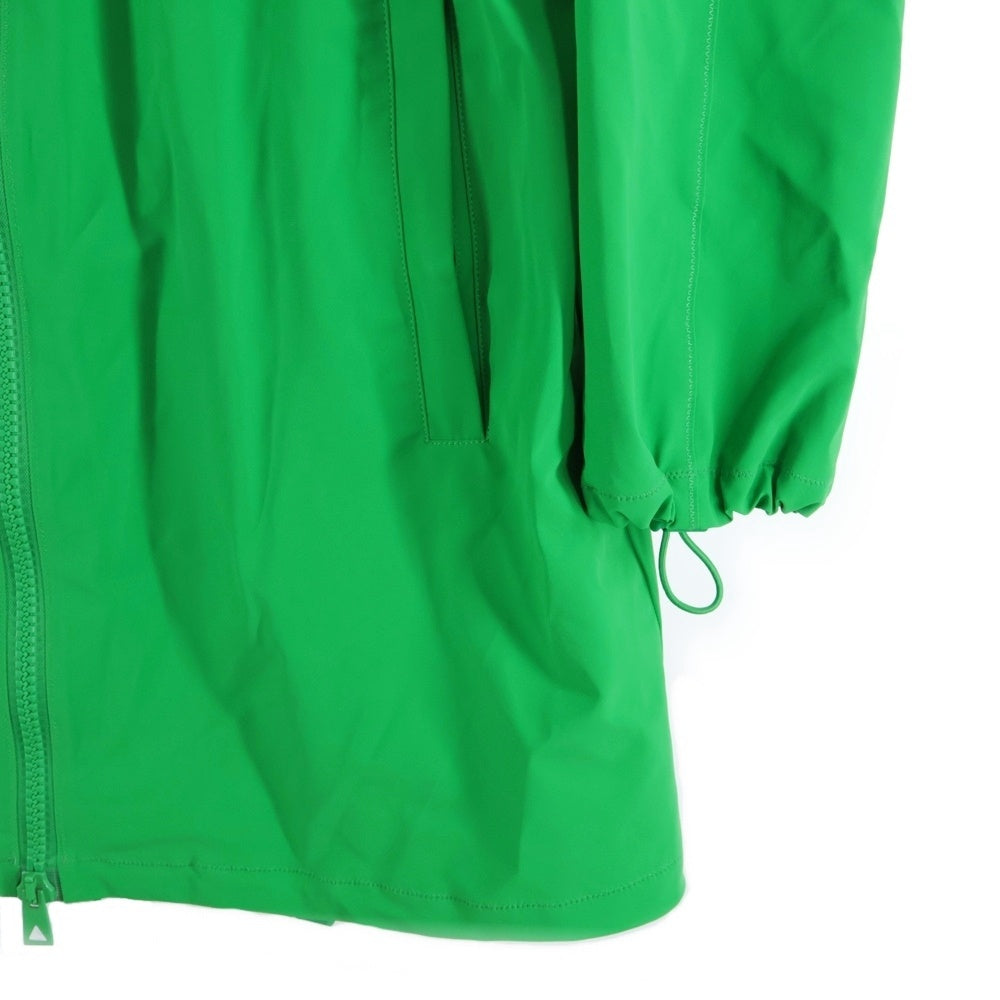 BOTTEGA VENETA(ボッテガヴェネタ) Nylon Hooded Coat ジップアップナイロンジャケット ナイロンコート グリーン 664279 V02O0