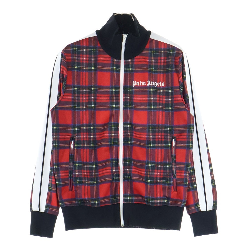 Palm Angels(パームエンジェルス) 18AW Check Track Jacket チェックトラックジャケット レッド PMBD001F18470005