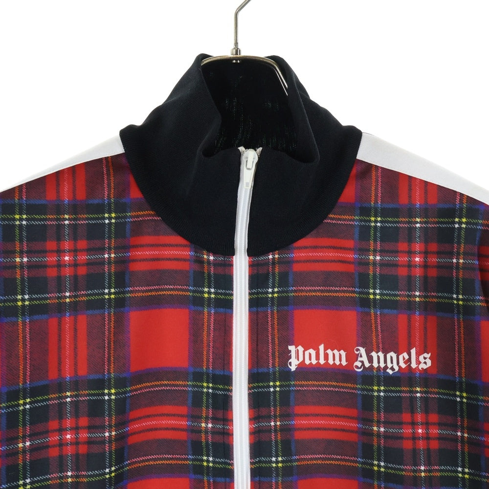 Palm Angels(パームエンジェルス) 18AW Check Track Jacket チェックトラックジャケット レッド PMBD001F18470005