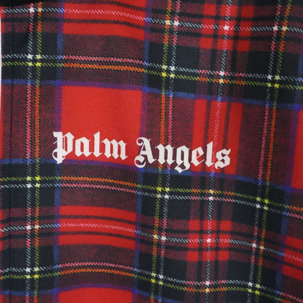 Palm Angels(パームエンジェルス) 18AW Check Track Jacket チェックトラックジャケット レッド PMBD001F18470005