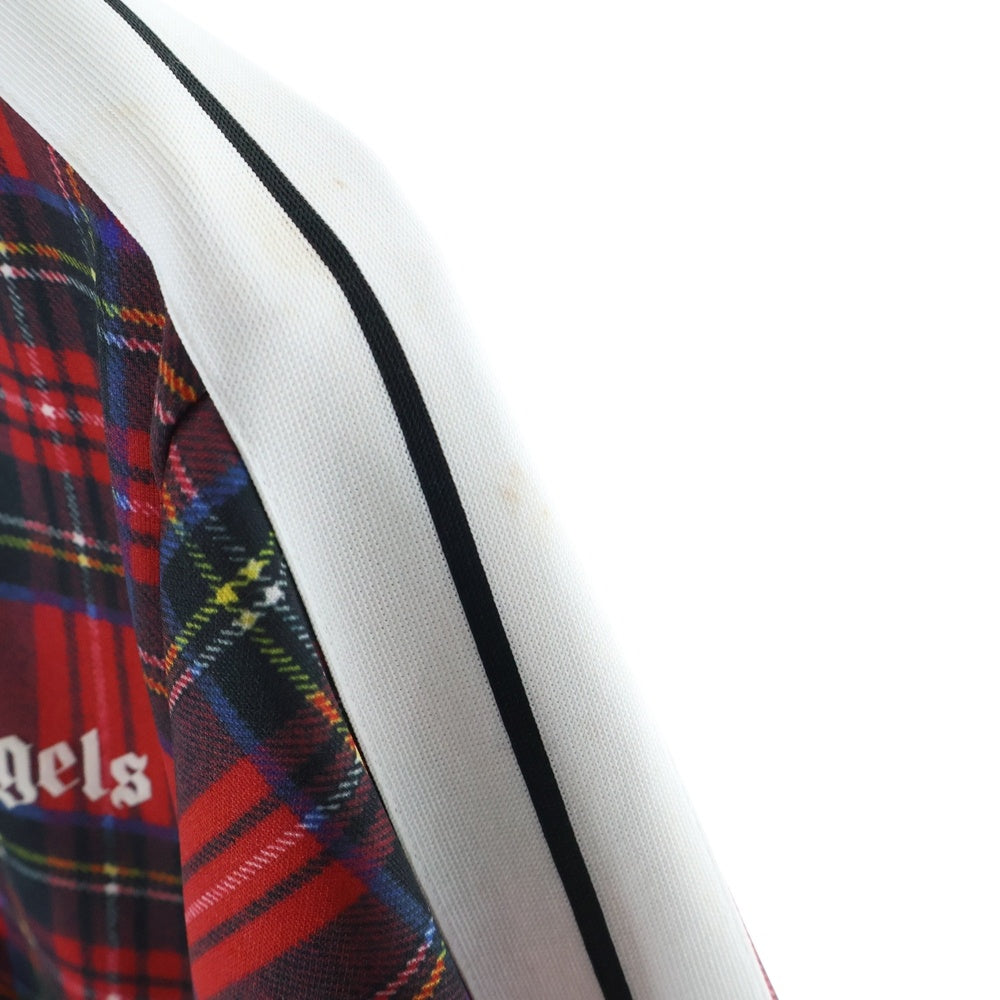 Palm Angels(パームエンジェルス) 18AW Check Track Jacket チェックトラックジャケット レッド PMBD001F18470005