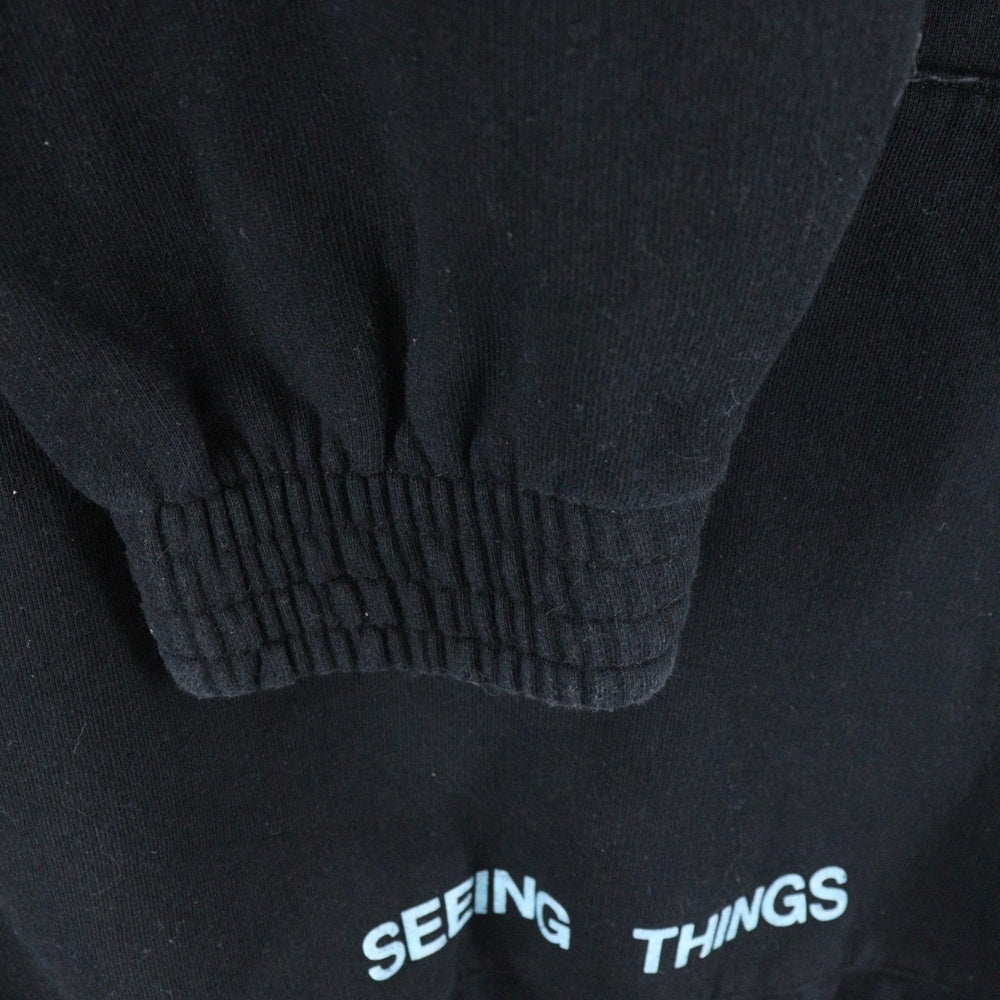 OFF-WHITE(オフホワイト) 17AW Eyes Hoodie プルオーバースウェットパーカー フーディー ブラック OMBB009F17192014