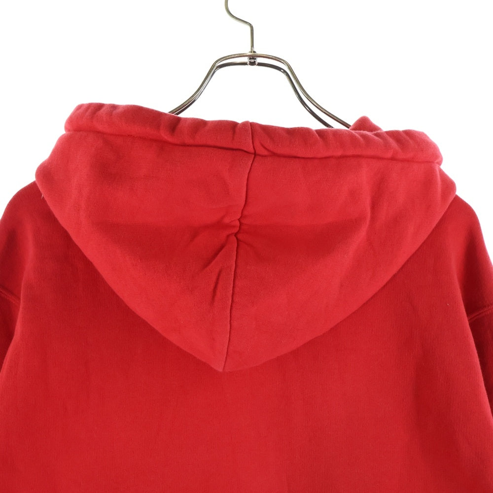 Palm Angels(パームエンジェルス) 20AW Spray Hoodie スプレーロゴ プルオーバースウェットパーカー フーディー レッド PMBB003F20FLE001