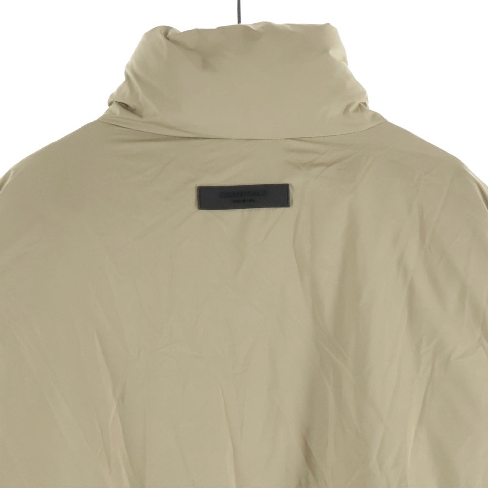 FEAR OF GOD ESSENTIALS(フィアオブゴッド エッセンシャルズ) HALF ZIP PUFFER JACKET ハーフジップ パッファージャケット ベージュ