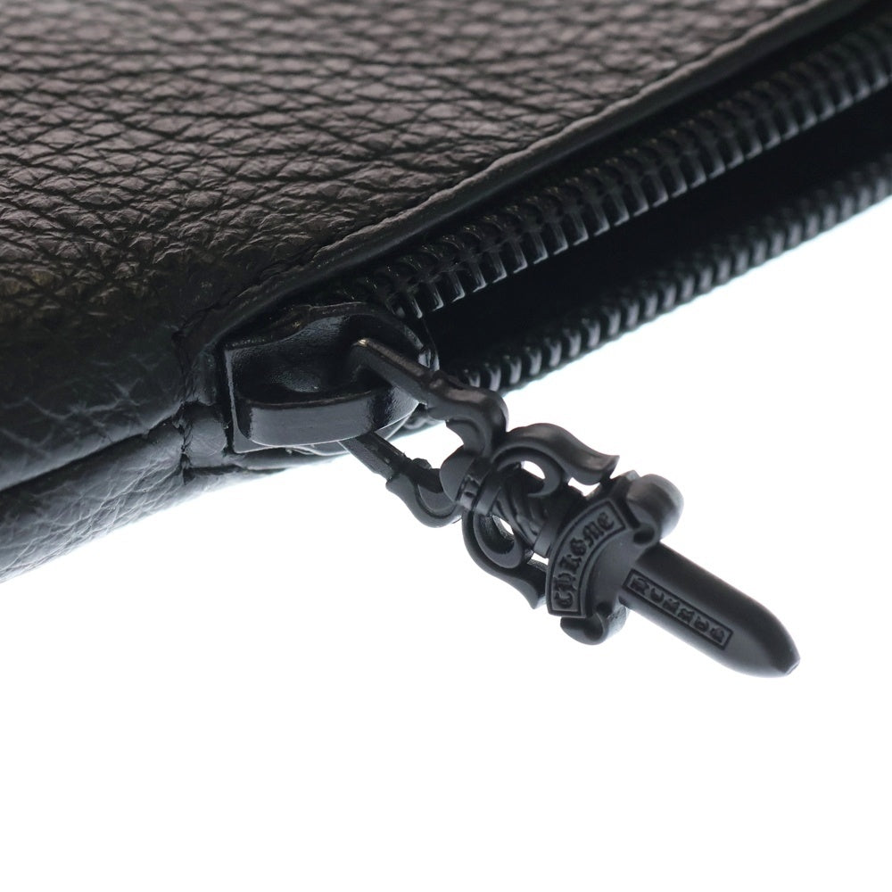 CHROME HEARTS(クロムハーツ) CASE ダガージップ アイウェアケース レザー眼鏡ケース ブラック