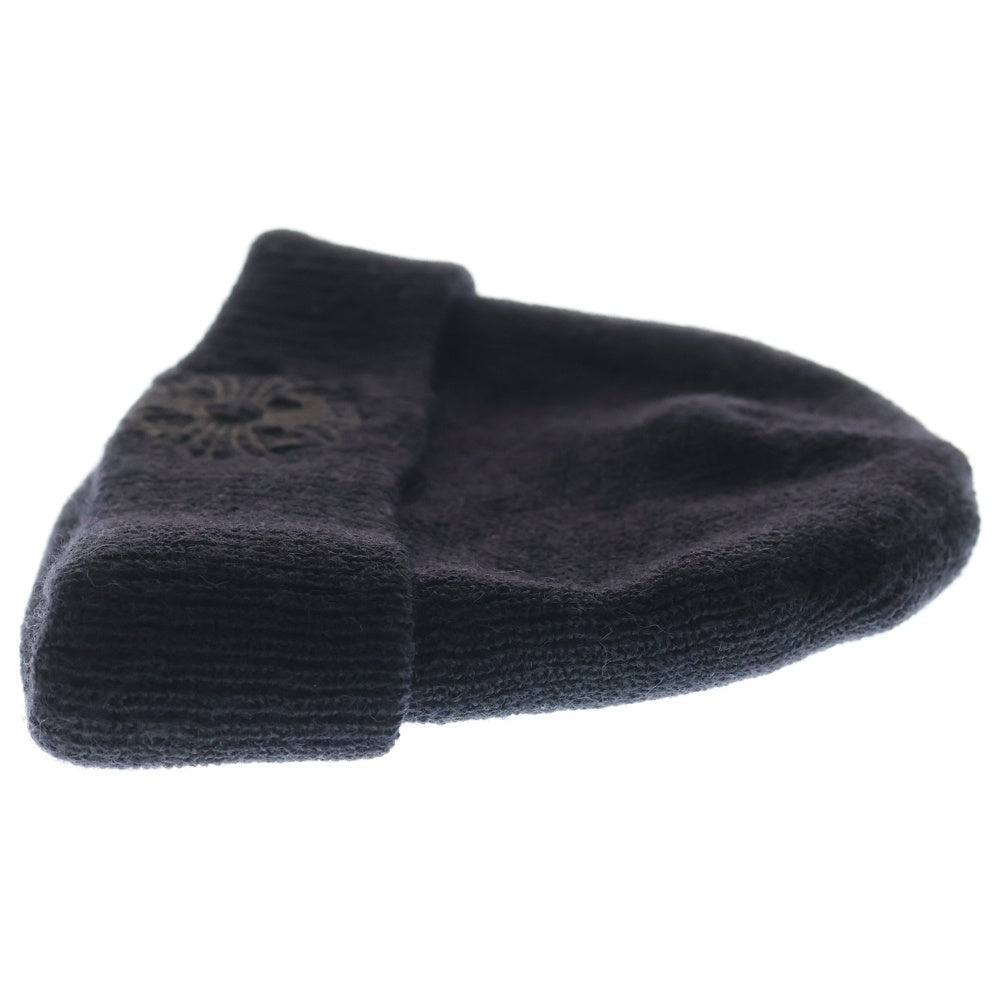 CHROME HEARTS(クロムハーツ) WOOL WATCH CAP CHプラス刺繍ウールビーニー ニット帽 帽子 ブラック