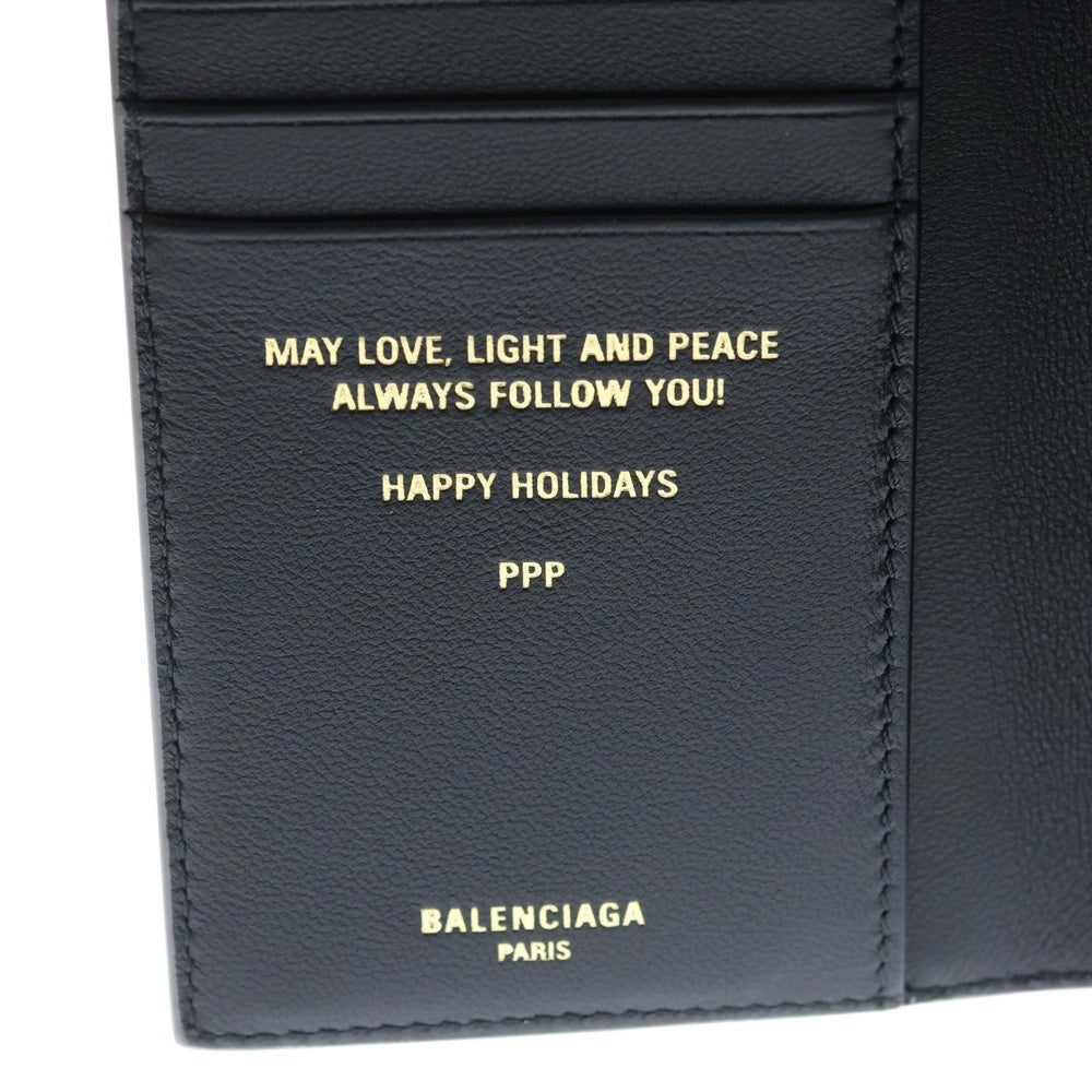 BALENCIAGA(バレンシアガ) カーフスキン パスポートホルダー グレー 787742