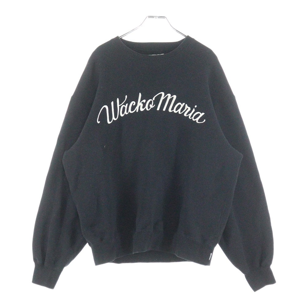 WACKO MARIA(ワコマリア) MIDDLE WEIGHT CREW NECK SWEAT SHIRT ミドルウェイト クルーネック スウェットシャツ ブラック