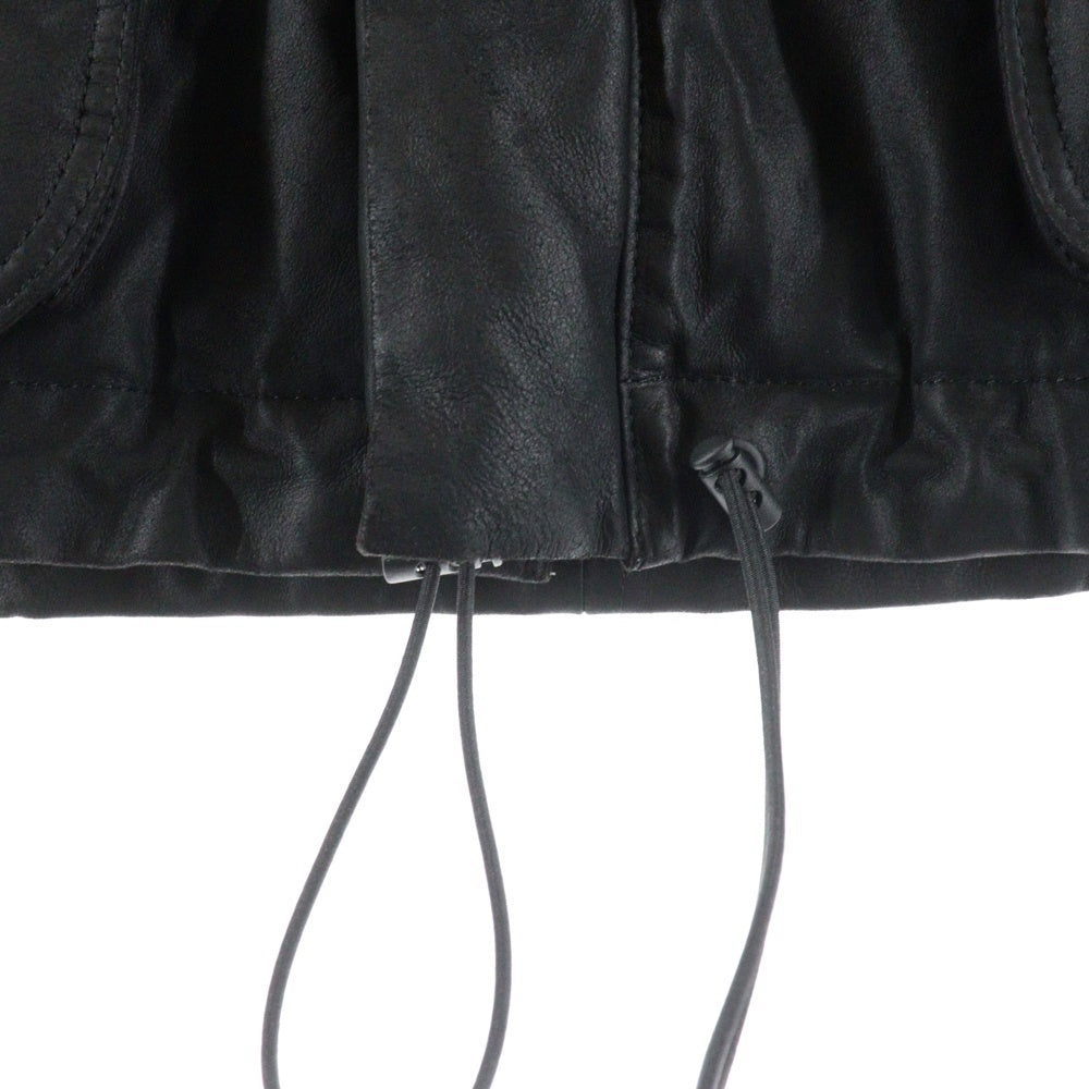 Yohji Yamamoto POUR HOMME(ヨウジヤマモト プールオム) 21AW ×BACKLASH バックラッシュ ゴートダブルフェイス ダウンジャケット ブラック HX-Y92-703