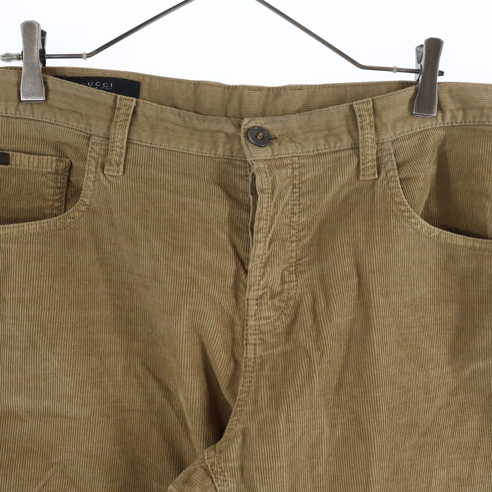 GUCCI(グッチ) Corduroy Skinny Pants コーデュロイ スキニーパンツ ベージュ 269304