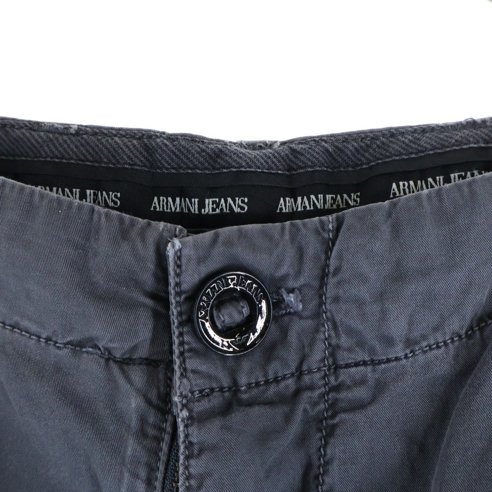 ARMANI JEANS(アルマーニ ジーンズ) CARGO SHORTS PANTS カーゴショートパンツ ハーフパンツ グレー
