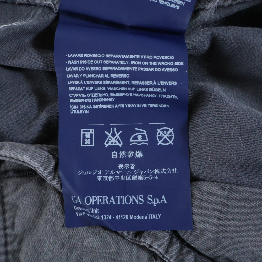 ARMANI JEANS(アルマーニ ジーンズ) CARGO SHORTS PANTS カーゴショートパンツ ハーフパンツ グレー